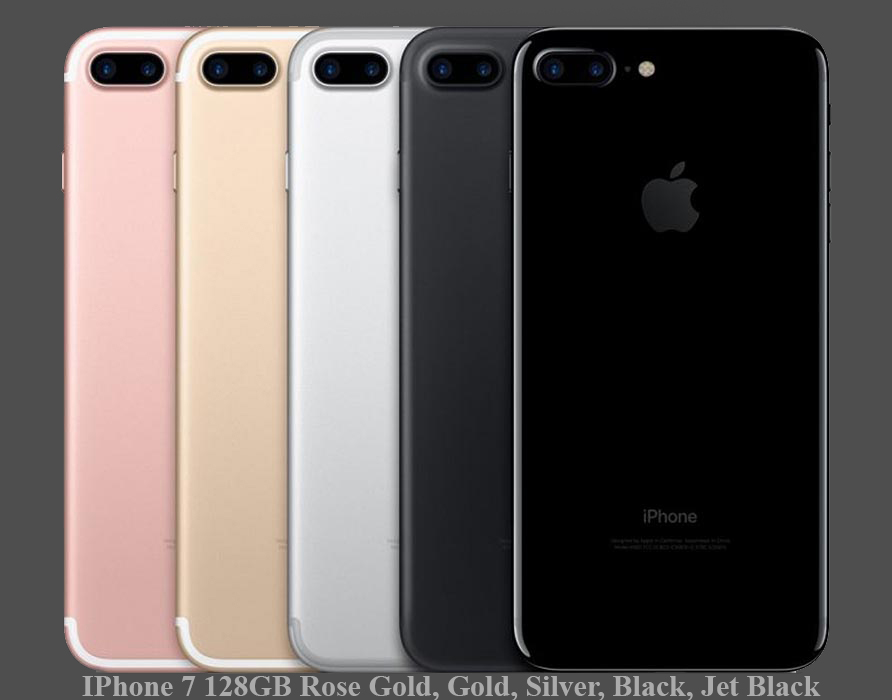 IPhone 7 128GB Rose Gold, Gold, Silver, Black, Jet Black
